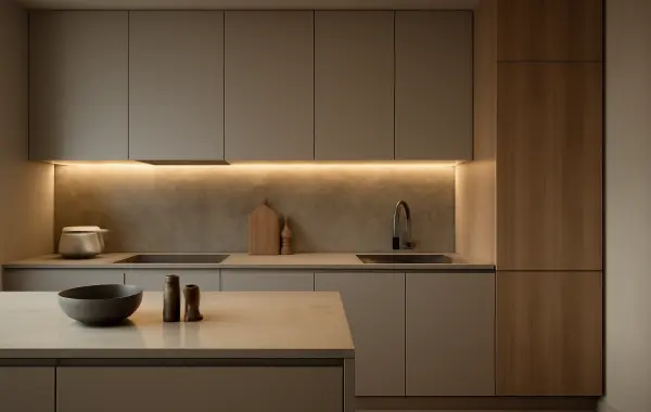 Фото Акриловые кухни в Москве: современный стиль и качество